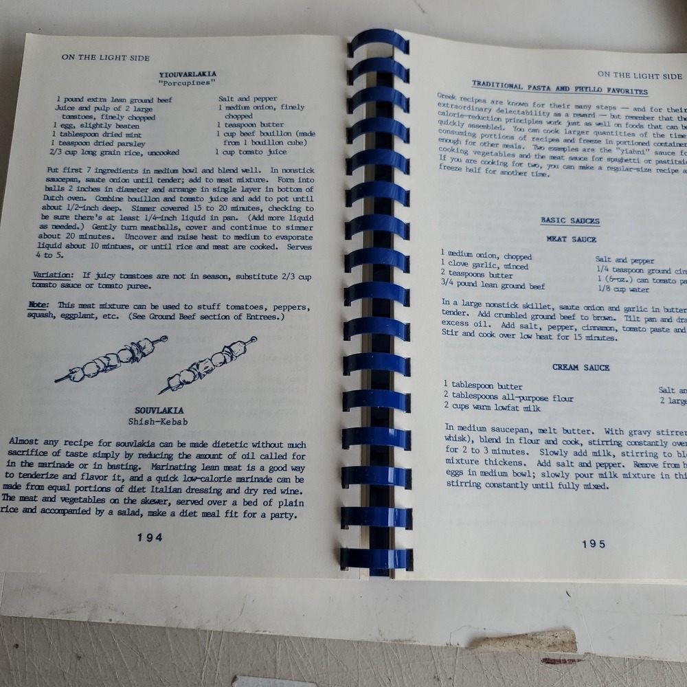 Popular Greek Recipes VTG Cookbook Lot of 3 Grecian Plate Forum Feasts NOS Spira - Picture 16 of 16